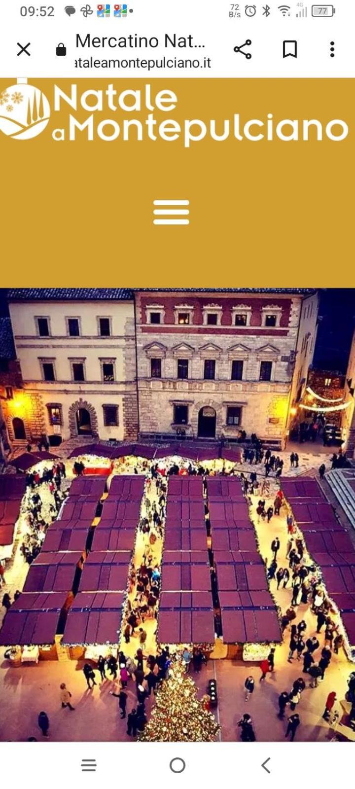 Appartamento Panoramico Montepulciano Stazione المظهر الخارجي الصورة